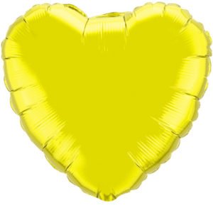 Сердце Золото 18 дюймов / Heart Gold / 1 шт / (Испания)