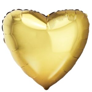 Сердце Античное Золото / Antique Gold / 1 шт / (Испания)