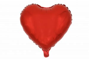 Сердце Красный 18 дюймов /  1 шт / (Россия)