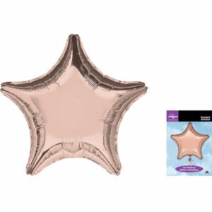 Звезда Роза Голд в упаковке / Rose Gold Decorator Heart S15 / 1 шт / (США)