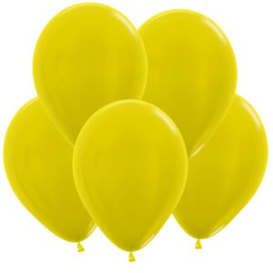 S Метал 12 Желтый / Yellow  / 100 шт. / (Колумбия)