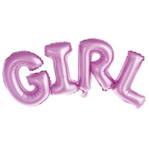 Надпись «Девочка в упаковке» 42 дюйма / Phrase Girl / 1 шт / (Китай)