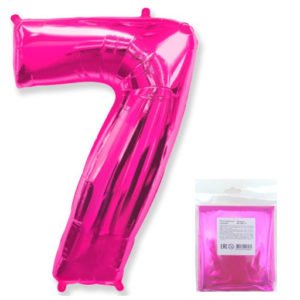 Цифра «7» фукция в упаковке 40 дюймов / Seven / 1 шт / (Испания)