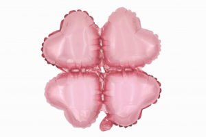 Четырехлистный клевер розовый / Clever Pink / 1 шт / (Китай)