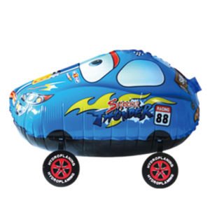 Гоночная машина Синяя 23 дюйма / 3D Racing Car Blue / 1 шт / (Китай)