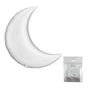 Полумесяц серебро  36 дюймов в упаковке/ Crescent Moon / 1 шт / (Испания)