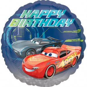 Круг Тачки СДР / Cars Happy Birthday S60 / 1 шт / (США)