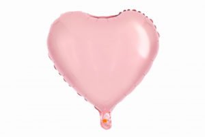 Сердце розовое 24 дюйма / Heart Sharped Pink  / 1 шт / (Китай)