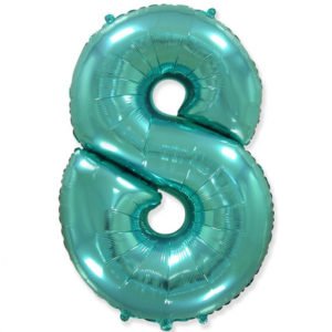Цифра «8» тиффани 40 дюймов / Eight / 1 шт / (Испания)