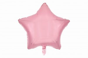 Звезда розовая 24 дюйма / Star Sharped Pink  / 1 шт / (Китай)