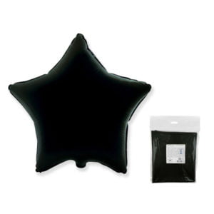 Звезда Черный в упаковке 18 дюймов / Star Black / 5 шт / (Испания)