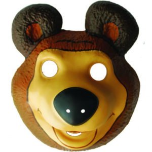 Маска «Медведь», ПВХ, «Маша и Медведь»