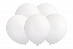 Белый, Стандарт 10 дюймов / White / 100 шт. / (Китай)