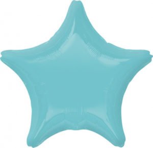 Звезда Бирюзовый /  Robins Egg Blue Decorator Star S15 / 1 шт / (США)