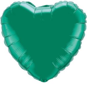 И 18 Сердце Зеленый / Heart Green / 1 шт. / (Испания)