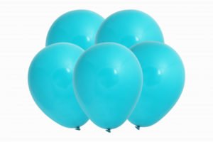 Бирюзовый Пастель 12 дюймов / TURQUOISE / 20 шт. / (Испания)