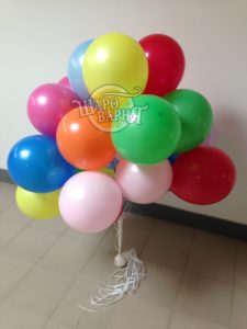 Оформление зала шарами на 8 марта